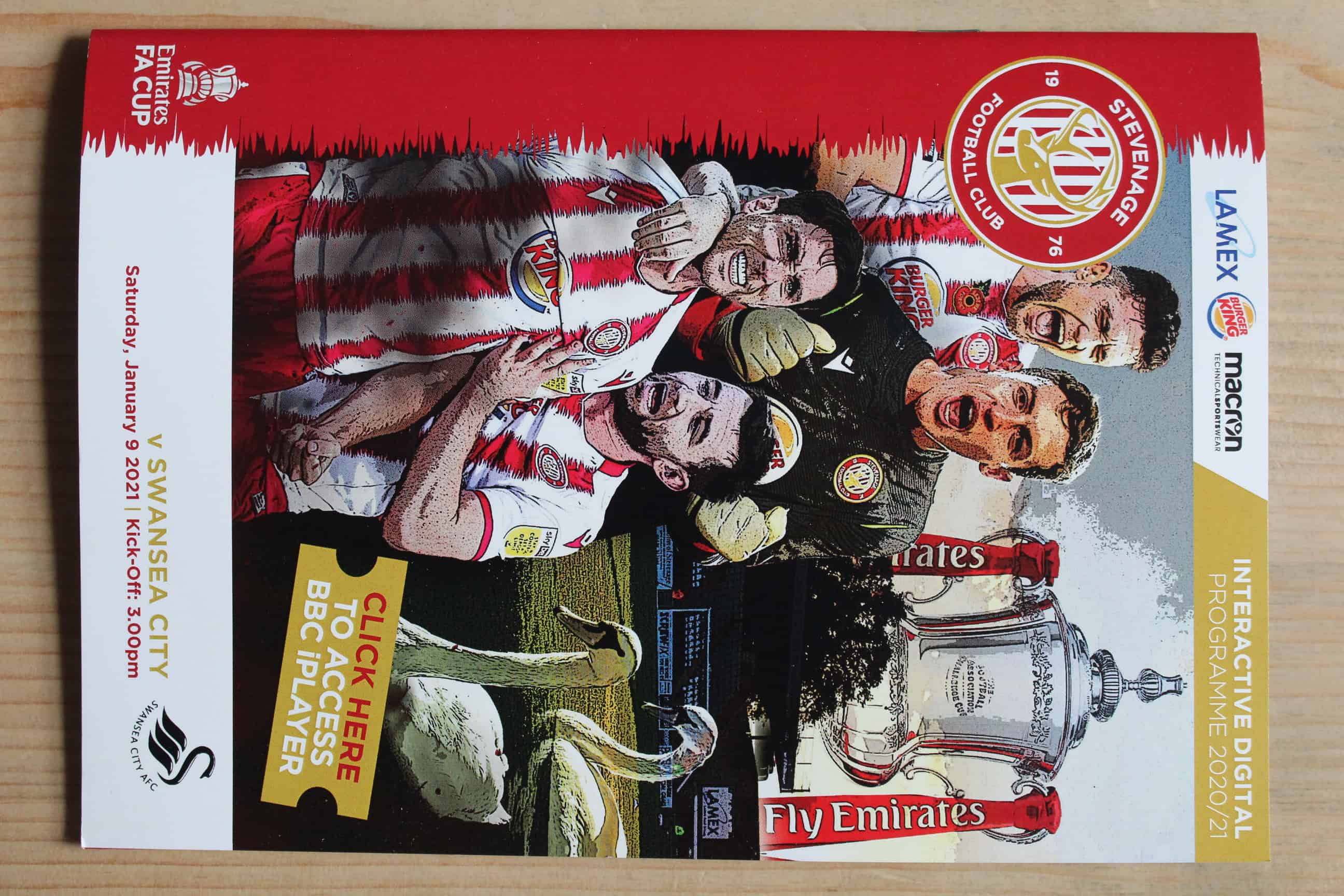 Stevenage Borough FC v Swansea City FC
